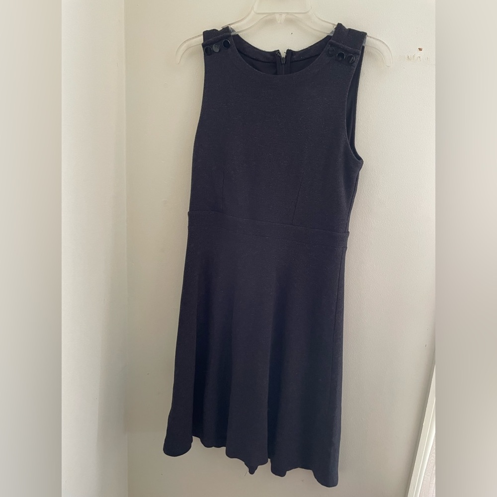 Ann Taylor‎ Loft Women’s Dress Size 6 Gray Sleeveless